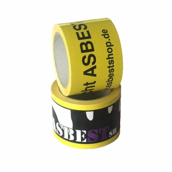 Asbestshop-Klebeband (75mm)
