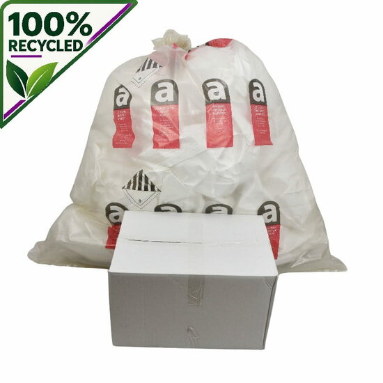 LDPE Sack gro&szlig; recycelt (KARTON/ 75 stk)