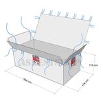 Asbest Containersäcke 7m³